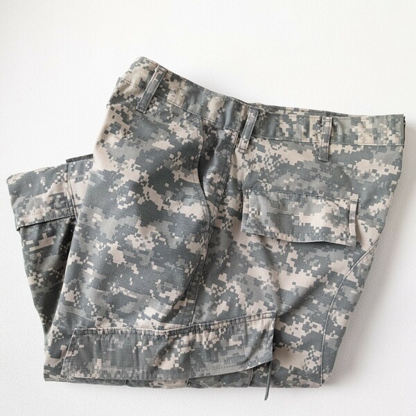 USARMY/米軍実物 ACUデジタルカモ ミリタリーカーゴパンツ 古着/MEDIUM-SHORT/W36L30【L1046】