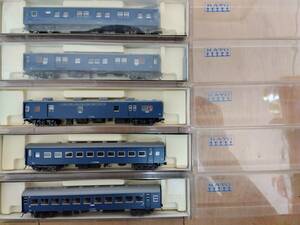  N gauge KATO cargo car mani50&o is 10&s is f42& mail cargo car syu15&syu14 5 both set 