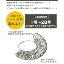 リングゲージ 指輪 サイズ サイズゲージ　指輪計測 日本標準規格 1-28号_画像4