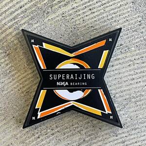 新品送料無料 NiNjA SUPERAIJING 雷神 OIL ニンジャ ベアリング スーパーライジン スケボー スケートボード ABEC7 忍者