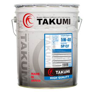 [ translation have ] engine oil 20L pail can HIGH QUALITY 5W-40 SP/CF chemosynthesis oil HIVI TAKUMI motor oil O1
