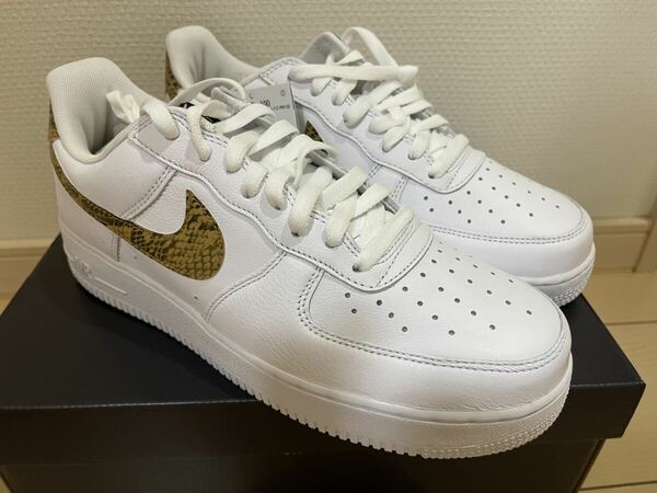 【新品/送料無料/28cm】SNKRS Nike Air Force 1 Low Retro PRM QS Ivory Snake(2024)ナイキ エアフォース1 ロー レトロ アイボリースネーク