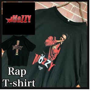 【激レア】Mozzy★モジー★ビッグシルエット★両面プリント★ラップTシャツ★XL★RAP★HIP HOP★バンド★ロック★古着