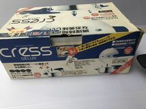 中古品☆ドウシシャ cress DELUX クレス・デラックス ステンレス3層底圧力鍋 片手鍋 2.0l 200v対応_画像2