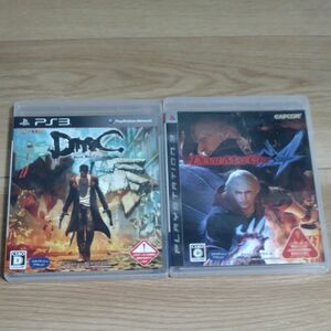 PS3 DmC Devil May Cry ディーエムシー デビル メイ クライ デビルメイクライ4 ソフト 2本 セット