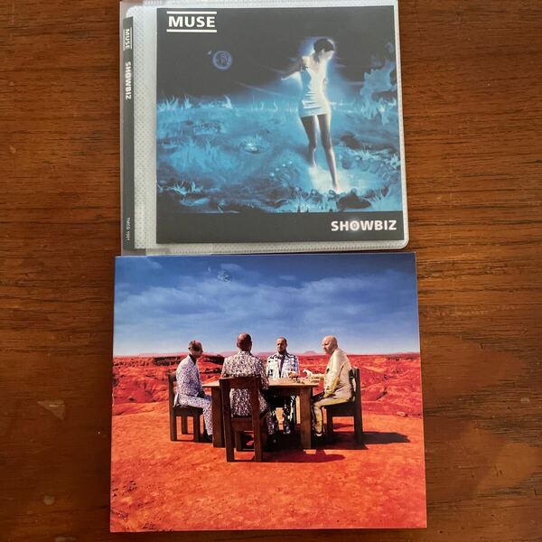 muse cd 2枚セット showbiz black holes and revelations