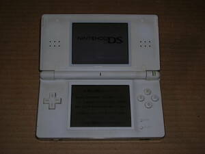  Nintendo DS Lite Crystal White ( crystal белый ) утиль пуск возможность 