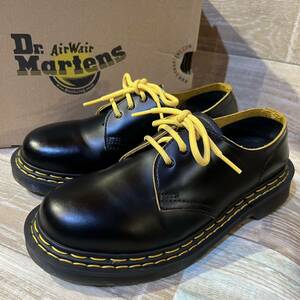 【新品同様】DR.Martensドクターマーチン 1461 BEX DS 3eye プレーントゥ　レザーシューズ　US6 24cm相応　ブラック　黒　ボックス付　