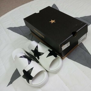 新品 converse CV SANDAL SC スター柄 白ｘ黒 ワンスター ALLSTAR サンダル