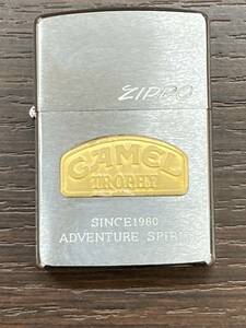 【♯7017】Z IPOOライター　CAMEL TROPHY　キャメルトロフィー　SINCE1980　METAL　