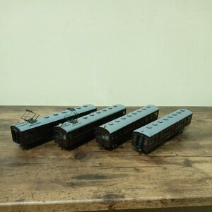  HO gauge railroad model 4 both set mo is 10011kmo is 11136k is 16225sa is 17303 present condition goods 