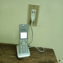 Panasonic　パナソニック　電話機　親機　VE-GD36-S　子機　KX-FKD558-S　シルバー　動作品_画像7