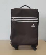 【管F】adidas/アディダス/キャリーケース/旅行/買い物/中古_画像1