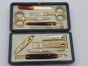 [ tube ⑧] nails Clipper set travel for nail clippers kit travel set travel manicure set used 