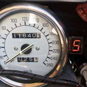 【N~５表示】ギア シフト ポジションインジケーター YAMAH XJR1200～1300 V-max1200・FJ1100・1200国内 逆車全年式 XV XVSの5速車 の画像7