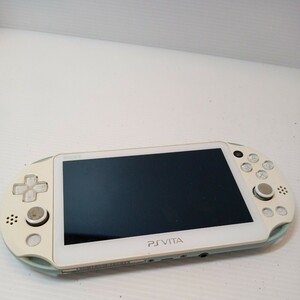 ③SONY ソニー　PS VITA 白×水色　DCH-2000