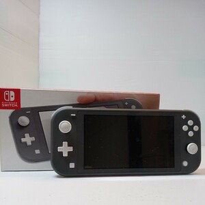 ④任天堂　NintendoSwitch Lite灰色　箱、本体のみ