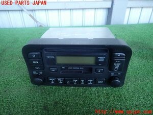 2UPJ-11866495] Land Cruiser 100 серия (UZJ100W)CD& кассетная магнитола б/у 