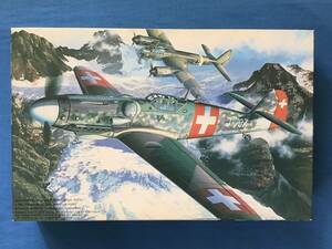 ■即決■送料350円～ 1/48 フジミ メッサーシュミット Bf109G-6 グスタフ スイス空軍 “フリーゲルコンパニエ 7”