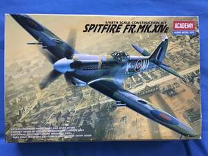 ■即決■送料350円～ 1/48 アカデミー スーパーマリン グリフォン スピットファイア FR.Mk.XIVE バブルトップ