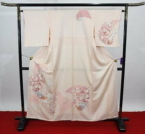 訪問着 披露宴 花鳥 身丈154cm 裄丈63cm ★着物 パーティー t‐1789 桜庭呉服店