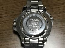 ◎[美品] SEIKO セイコー ファイブ スポーツ ホワイトアトラス 自動巻き 白文字盤 海外モデル　稼働品◎日本製_画像3