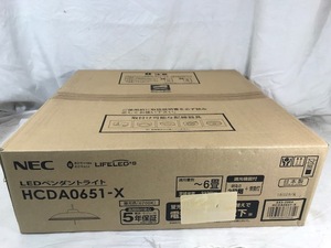 NEC　LEDペンダントライト　HCDA0651-X　～6畳用　未開封