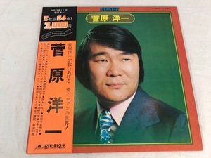 LP　菅原洋一　パーフェクト　2枚組　レコード　中古