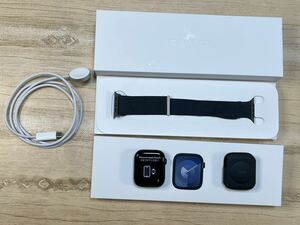 良品 バッテリ100% Apple Watch Series 9 GPS 45mm MR9C3J/A アップルウォッチシリーズ９