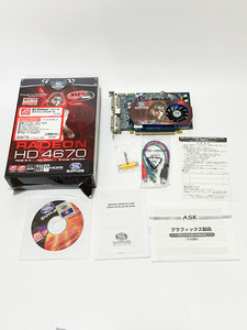 [HF605254169546] Sapphire Technology ATI Radeon HD 4670 型番11138-00-20R 512MB GDDR3 SDRAM PCI Express x16 グラフィックボード