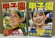 K0514-05　甲子園　2022・2023（2冊セット） 発行日：2022・2023年発行 出版社：朝日新聞出版 作者：藤井達哉_画像1