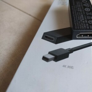 マイクロソフト Surface Mini DisplayPort - HDMI アダプターの画像4