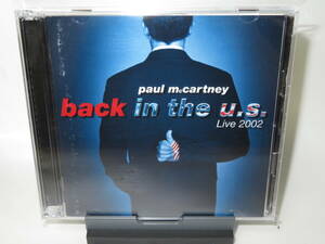 13. ポール・マッカートニー / バック・イン・ザ・U.S. : ライヴ 2002