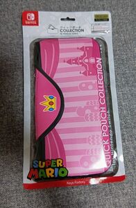 Nintendo Switch　クイックポーチ　SUPERMARIO　ピーチ