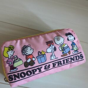 新品スヌーピー レスポ ポーチ LeSportsac × PEANUTS