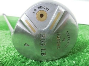 ♪HONMA ホンマ BIG-LB 4W フェアウェイウッド ?°/純正 シャフト TITANIUM CARBON FLEX-R-1 1星 G2377♪