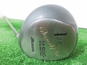 ♪MIZUNO ミズノ Mizuno PRO M-600 1W ドライバー 11.5° /純正 シャフト TF-PRO FLEX-9 G6324♪