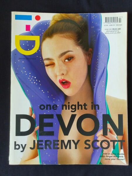 i-D MAGAZINE DEVON AOKI by Jeremy Scott アート写真集 デヴォン青木 ジェレミー・スコット