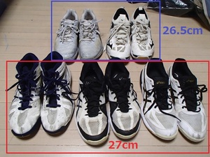 【5足】バレーボール シューズ 27.0cm 26.5cm 　バレー靴