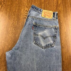 【FE051】Levi's 550 W36 L30 ジーンズ ジーパン デニムパンツ メンズブランド古着 リーバイス550 送料無料