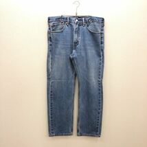 【FE137】Levi's 505 W35 L30 ジーンズ ジーパン デニムパンツ メンズブランド古着 リーバイス505 送料無料_画像2