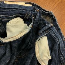 【FE209】Abercrombie&Fitch W30 L30 色落ち加工 ダメージ加工 ブーツカット ジーンズ デニムパンツ ブランド古着 アバクロ 送料無料_画像8