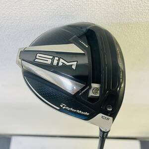 X614-I55-665 Taylormade テーラーメイド SIM 10.5° ドライバー TENSEI TM50 FLEX-SR ゴルフクラブ