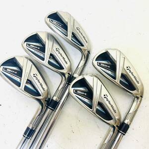 X730-00000 Taylormade テーラーメイド SIM MAX アイアン 5点セット 6-9/P FLEX-S ? 85