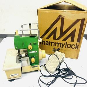 X749-I56-909 美馬精機 Mammylock マミーロック ML-702 針上下動作確認済み 箱付き