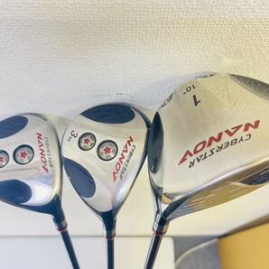 X706-I43-2879 YONEX ヨネックス NANOV ゴルフクラブ 11点セット ドライバー アイアン フェアウェイウッド etcの画像2