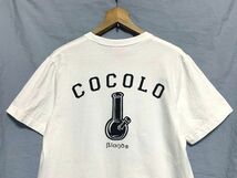 ☆美品　COCOLO BLAND ココロブランド　ロゴプリント クルーネックTシャツ ホワイト M_画像2