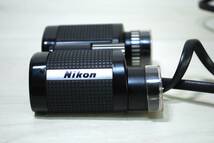 Nikon ニコン 双眼鏡 6×18 　8°　ソフトケース付き　現状品／検索用 当時物 レトロ 【05062】_画像3