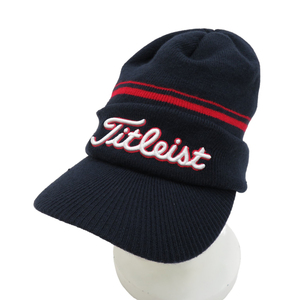 TITLEIST タイトリスト 蓄熱 ニットキャップ ネイビー系 [240101173567] ゴルフウェア