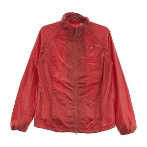 [ new goods ]HEAL CREEK Heal Creek nylon Zip jacket lining mesh red group 42 [240001720017] Golf wear 